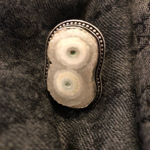Beautiful, Authentic CELESTIAL AGATE 💍 Ring